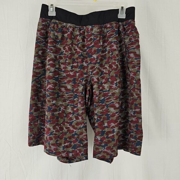 Lululemon Multicolor Shorts Mens Size M 10” Inseam Drawstring Mini Urban - Picture 1 of 6